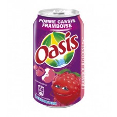 Oasis pomme cassis framboise 0.33 l